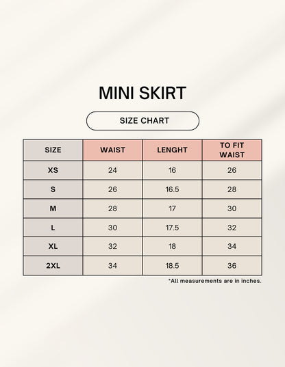 Midnight Bloom Floral Mini Skirt